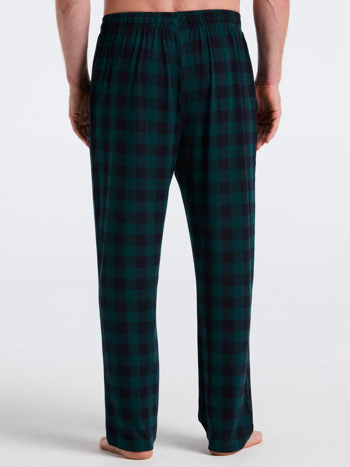 Deluxe Touch Buffalo Plaid Sleep Pant (June Bug) 