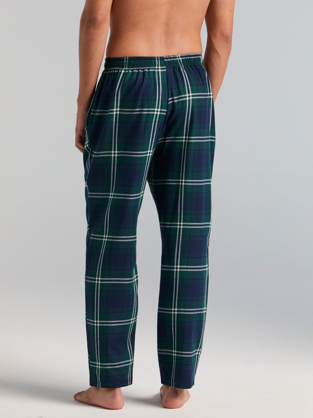 Men's Flannel Plaid Sleep Pant (June Bug) 