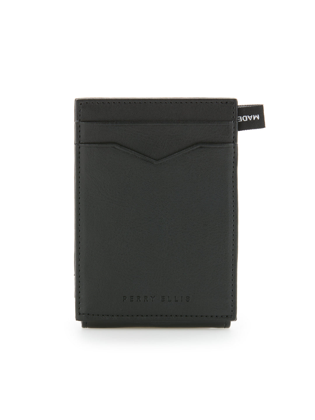 Leather Magnetic Wallet (Blk) 
