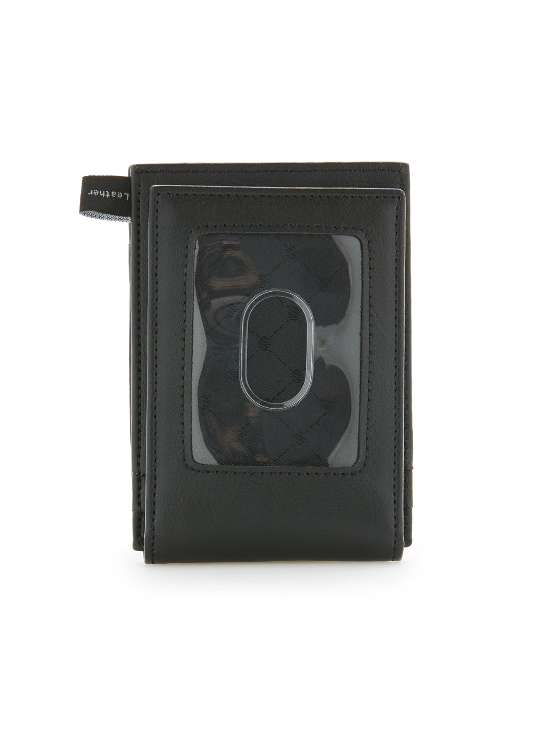 Leather Magnetic Wallet (Blk) 