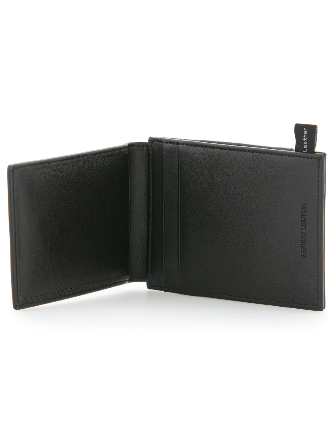 Leather Magnetic Wallet (Blk) 