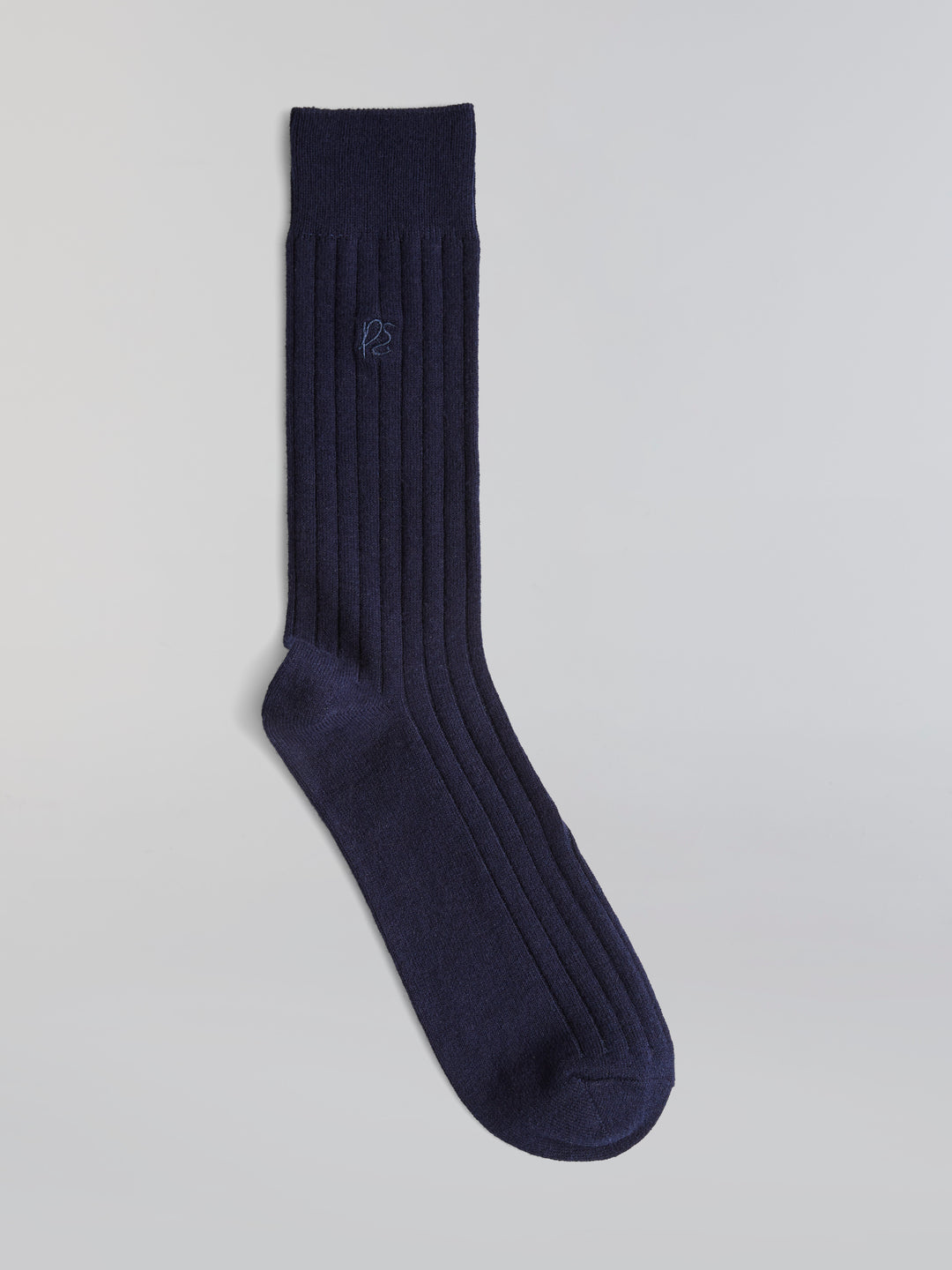 Merino Wool Blend Patterned Socks (New Blue) 