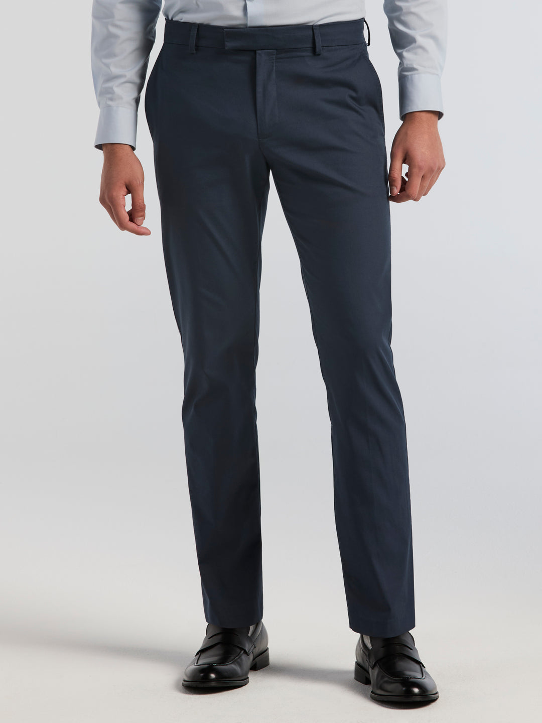 Modern Cotton Nylon Twill Dress Pant (Blue Nights) 