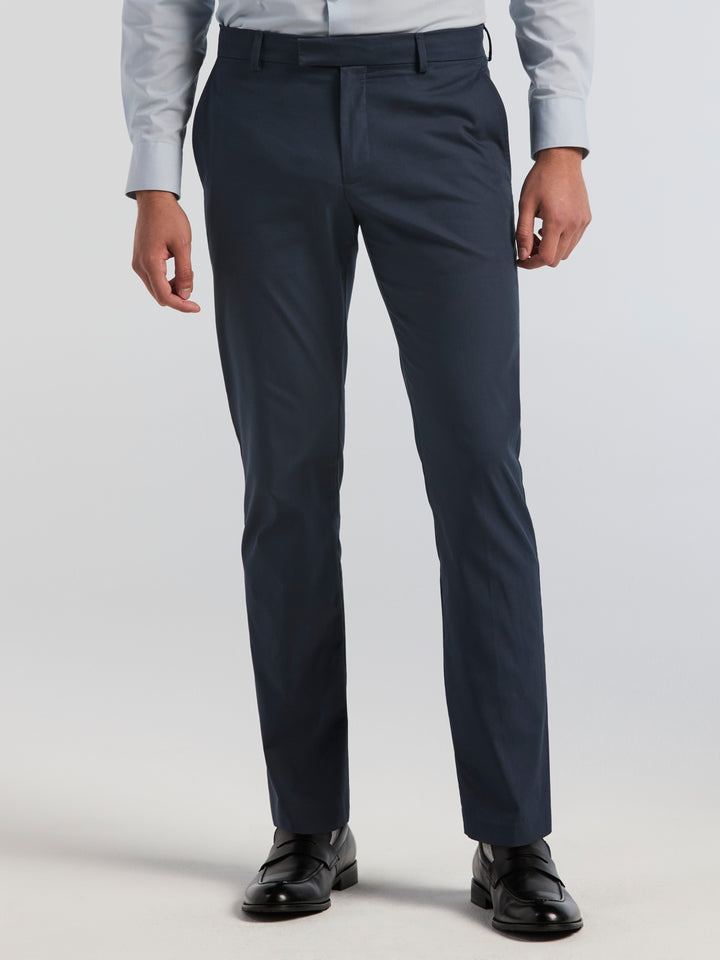 Modern Cotton Nylon Twill Dress Pant (Blue Nights) 