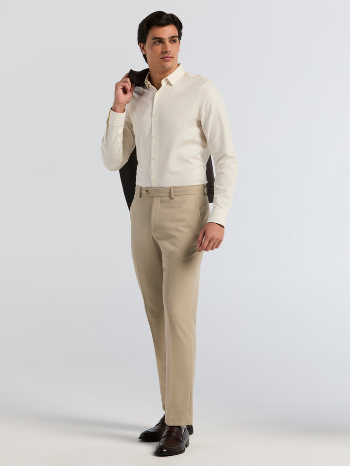 Modern Fit Recycled Twill Dress Pant (Aluminum) 