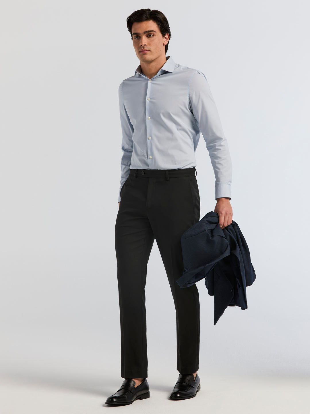 Modern Fit Recycled Twill Dress Pant (Caviar) 