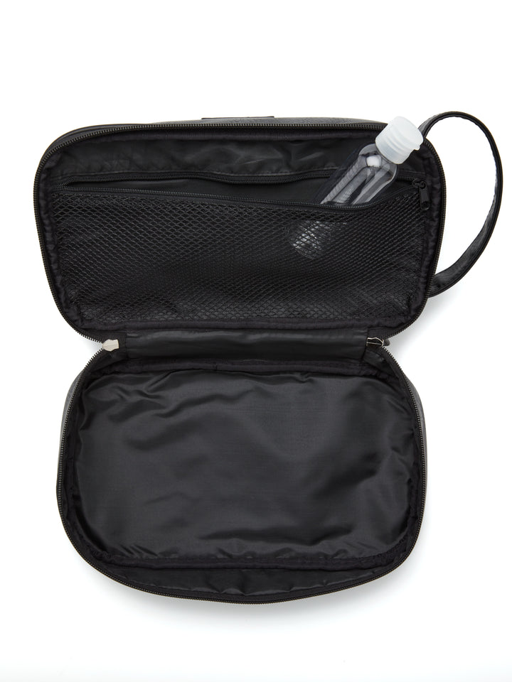 Pebble Travel Kit with Zip Top Closure (Blk) 