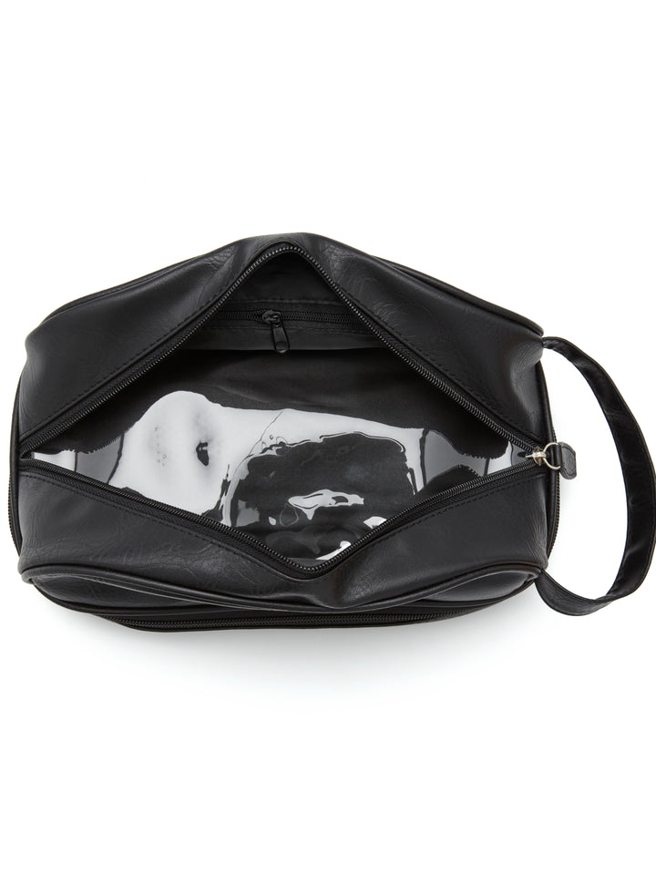 Pebble Travel Kit with Zip Top Closure (Blk) 