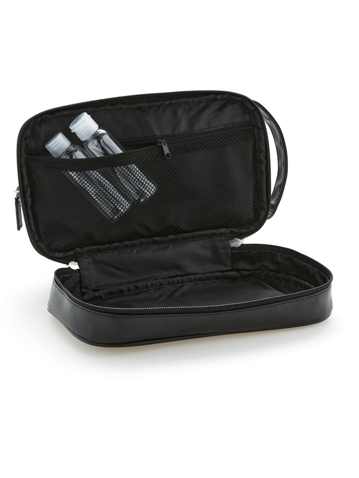 Pebble Travel Kit with Zip Top Closure (Blk) 