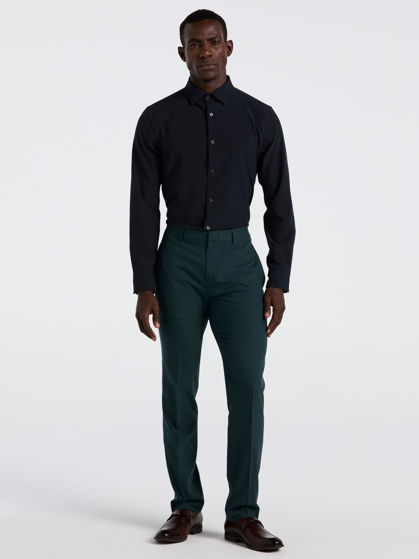 very slim fit tech portfolio dress pant Perry Ellis Men's Very Slim Solid Dress Pant, with Non-Iron Fabric, Stretch  Pants for Men, Azure, 28W x 30L : Clothing, Shoes & Jewelry