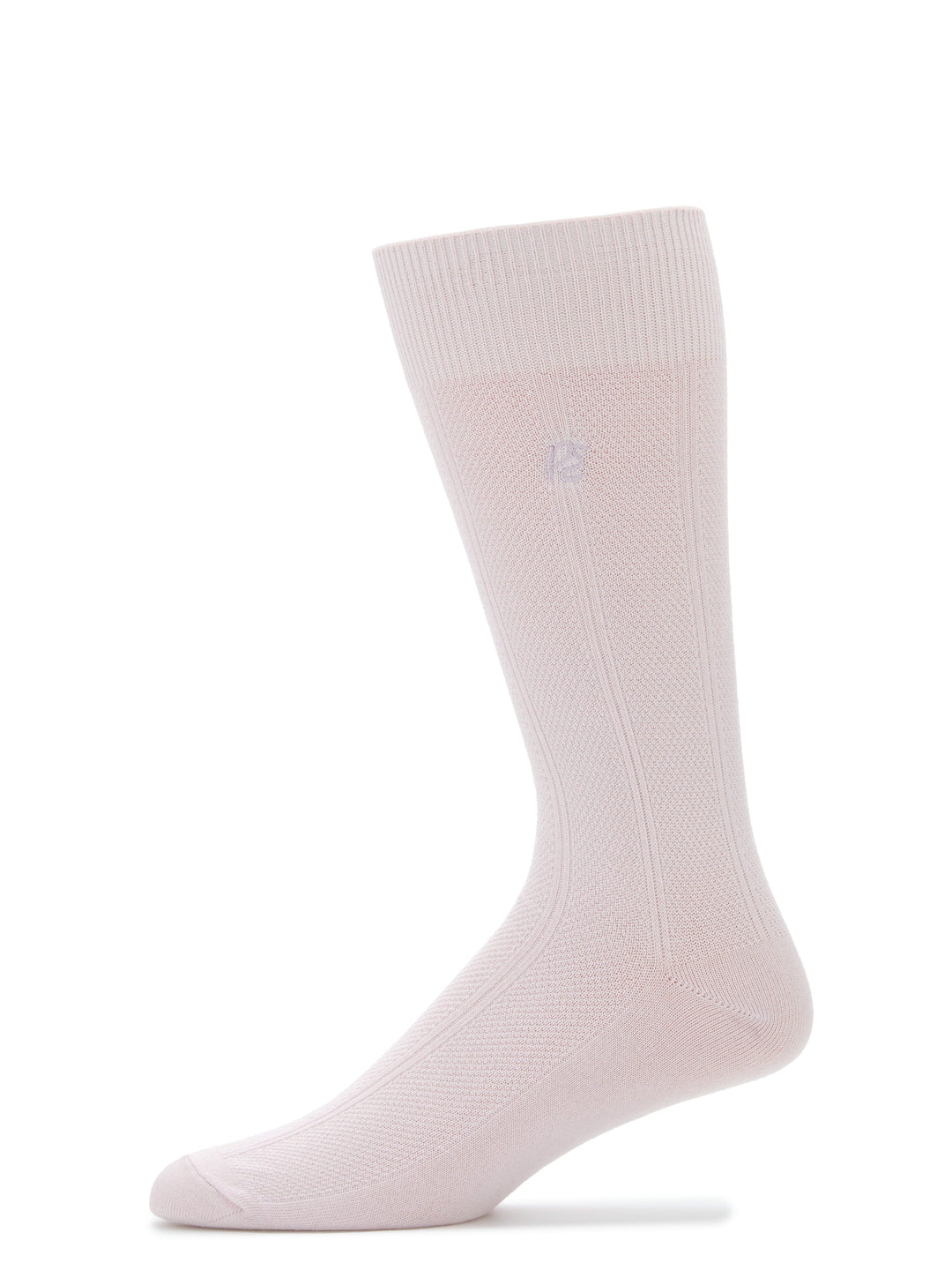 Textured Stitch Logo Socks (Orchid Ice) 