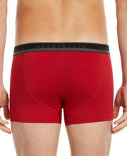 2 Pack Solid Boxer Trunks Red Perry Ellis