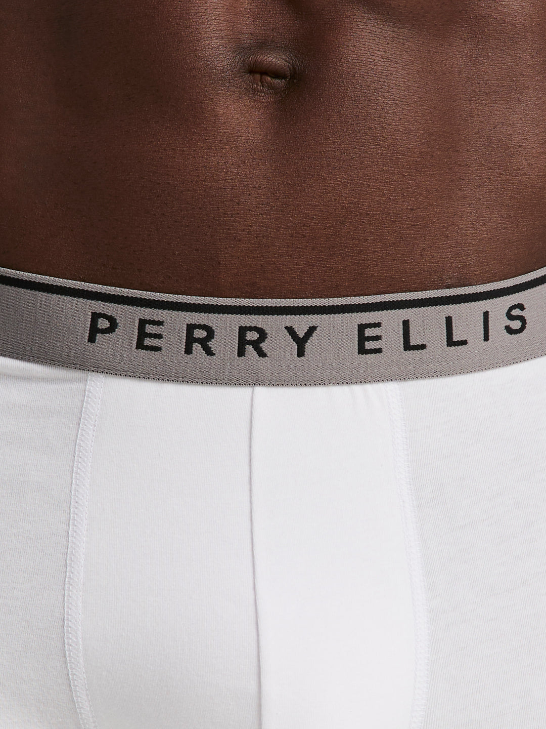 Solid Cotton Stretch Boxer (White) 