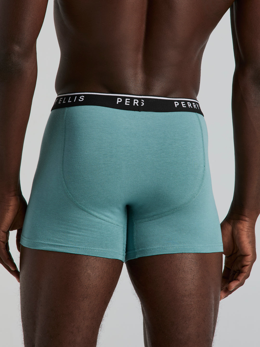 Solid Cotton Stretch Boxer (Trellis) 