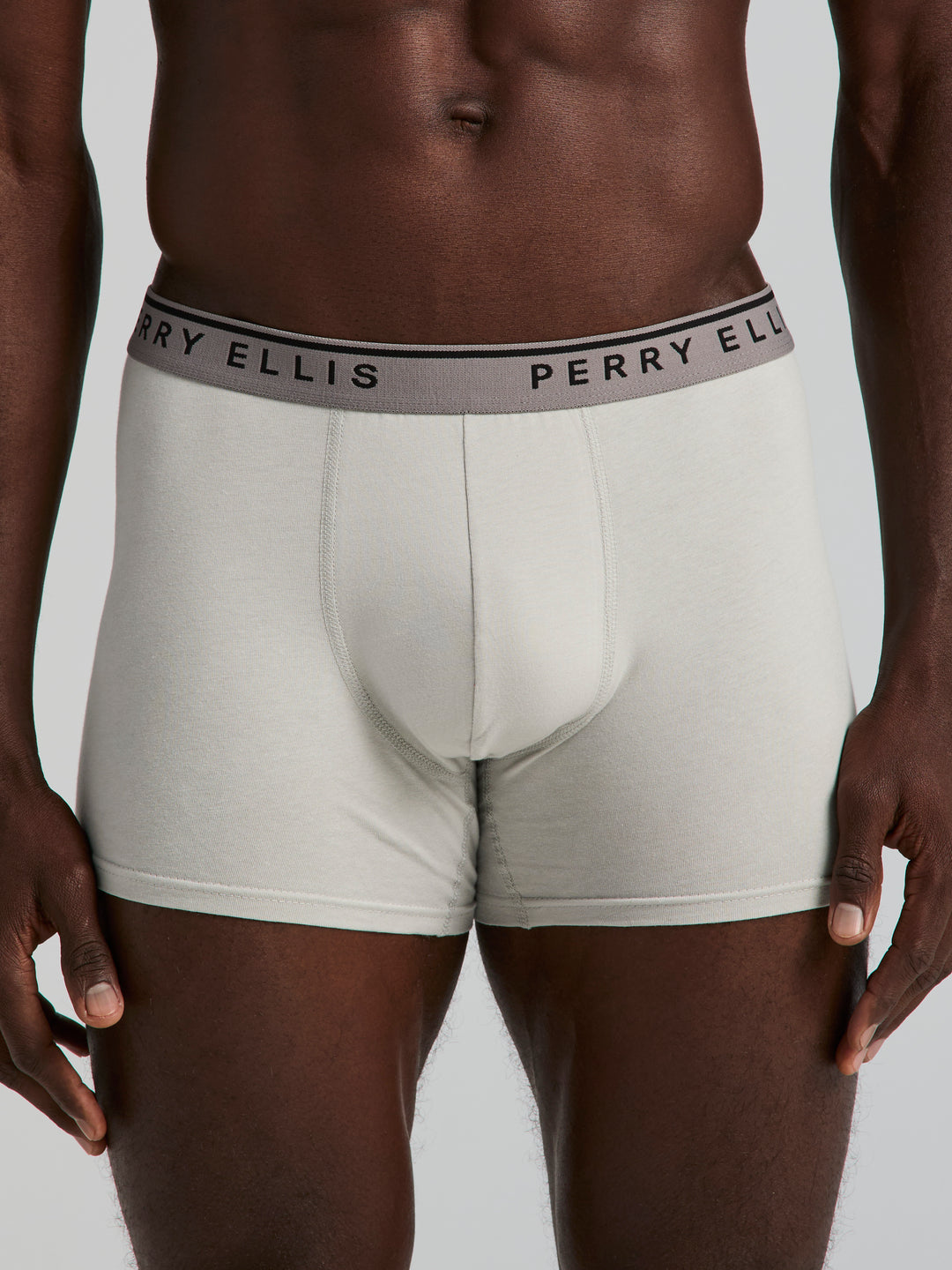 Solid Cotton Stretch Boxer (Trellis) 