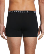 Solid Cotton Stretch Boxer (Black) 