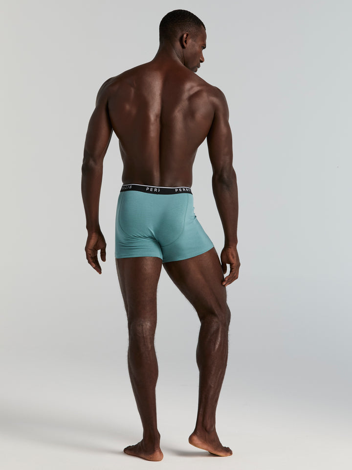 Solid Cotton Stretch Boxer (Trellis) 