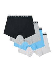 4-Pack Cotton Stretch Boxer Brief (Alloy) 