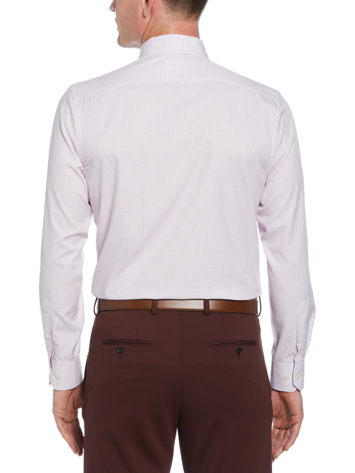 4-Way Stretch Salmon Box Shirt (Salmon) 