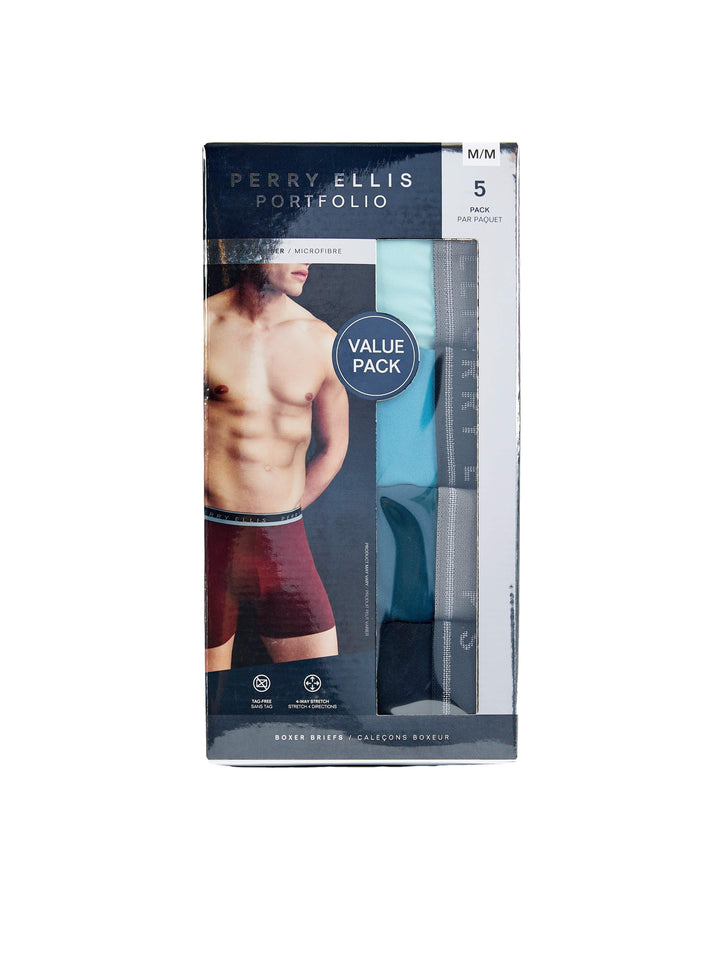 4-Pack Cotton Stretch Boxer Brief (Larkspur) 