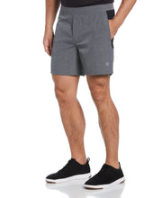 Pull-On 2-in-1 Shorts (Grey Htr/Caviar) 