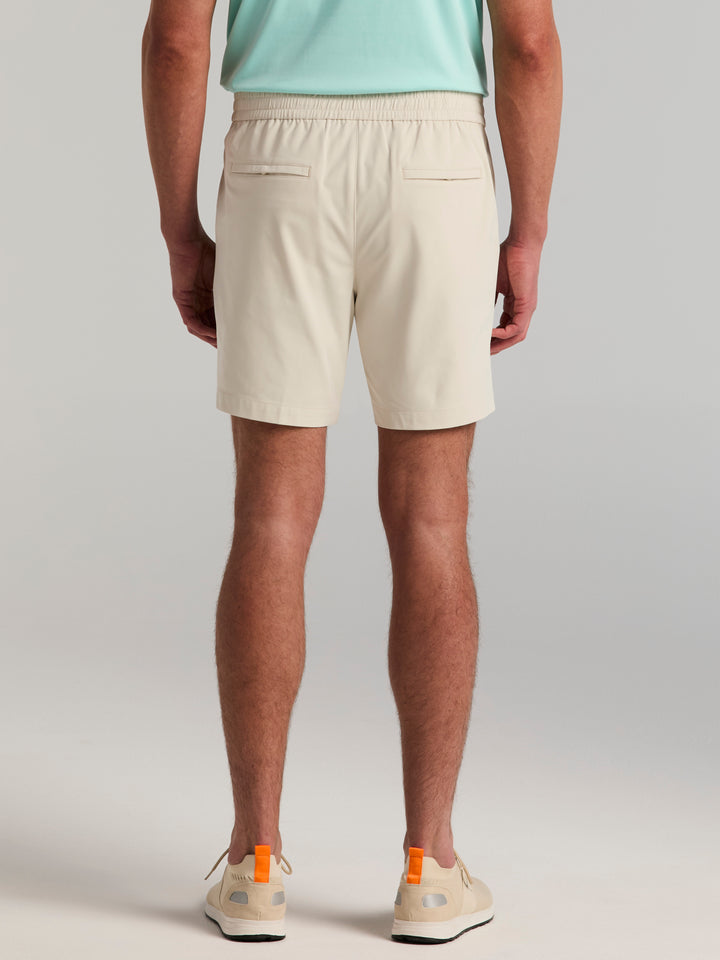 7" Duraflex Tricot Drawstring Short (Silver Birch) 