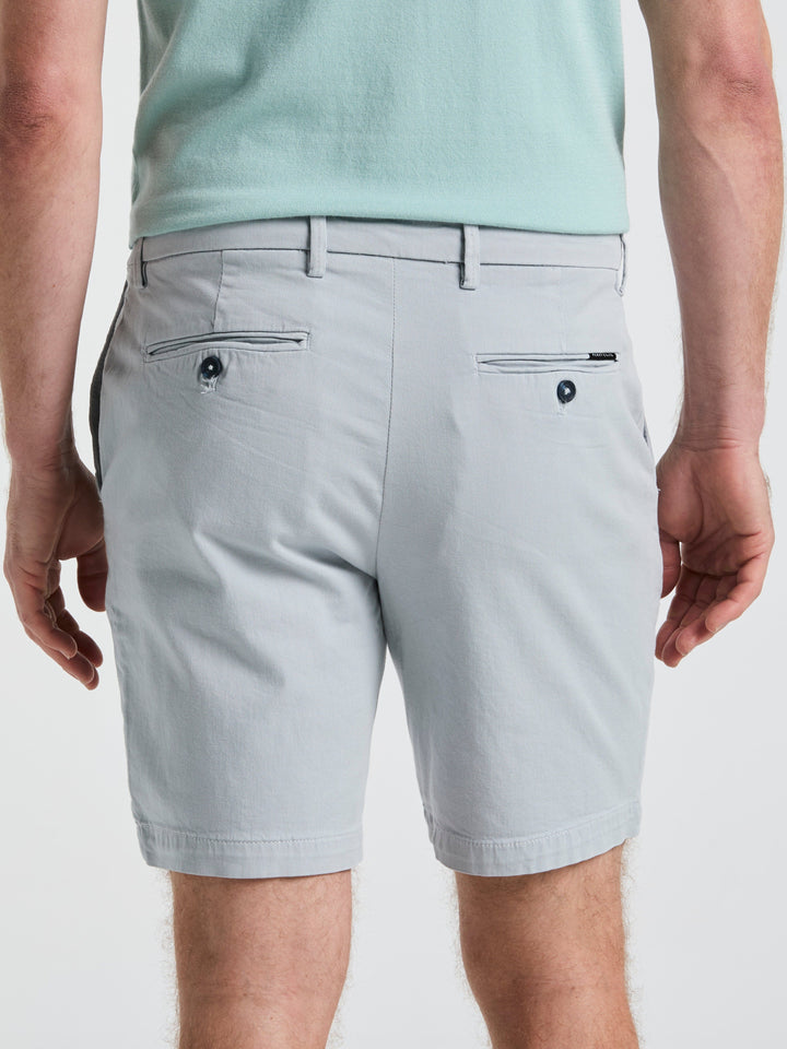 8" Flat Front Garment Dyed Short (Kentucky Blue) 