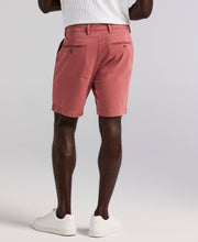 8" Flat Front Garment Dyed Short (Withered Rose) 