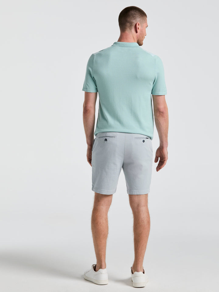 8" Flat Front Garment Dyed Short (Kentucky Blue) 