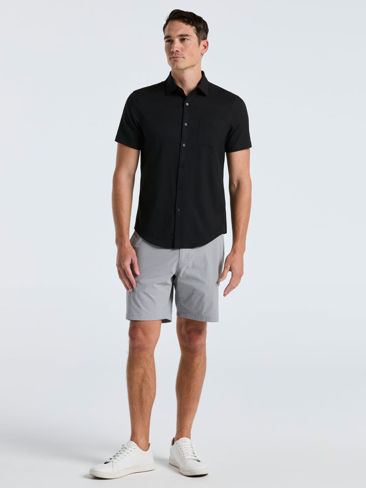 8" Limitless Stretch Tech Short (Chieseled Stone) 