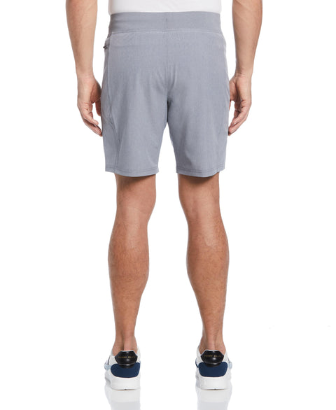 9" Pull-On Stretch Short with Security Pocket (Tradedawn Heather) 