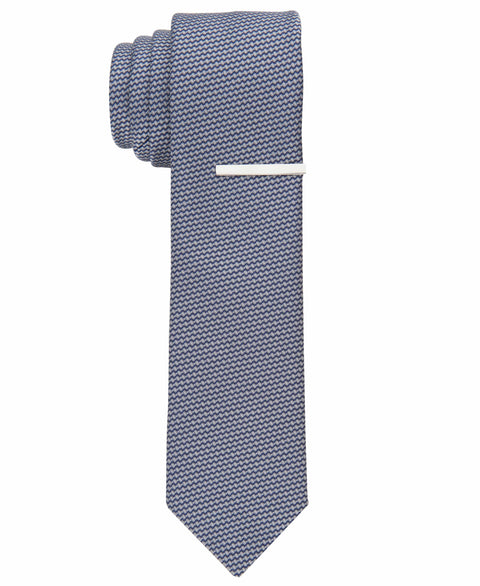 Ambrios Micro Slim Tie  (Charcoal) 