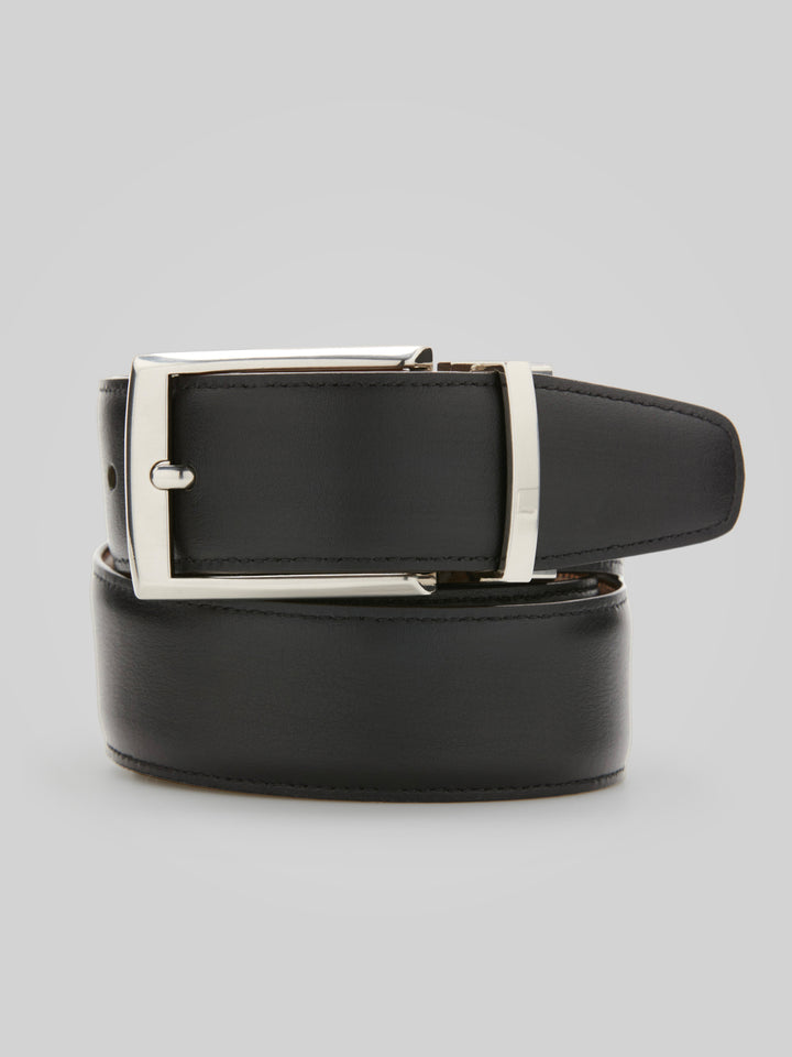 Amigo Tan and Black Reversible Leather Belt (Lugg3) 
