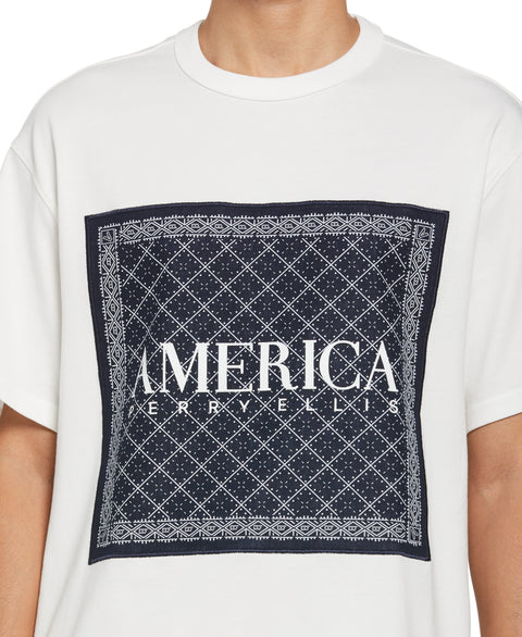 Bandana Patch T-Shirt (Bright White) 