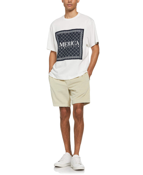 Bandana Patch T-Shirt (Bright White) 
