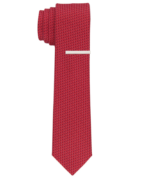 Barnett Micro Slim Tie (Red) 