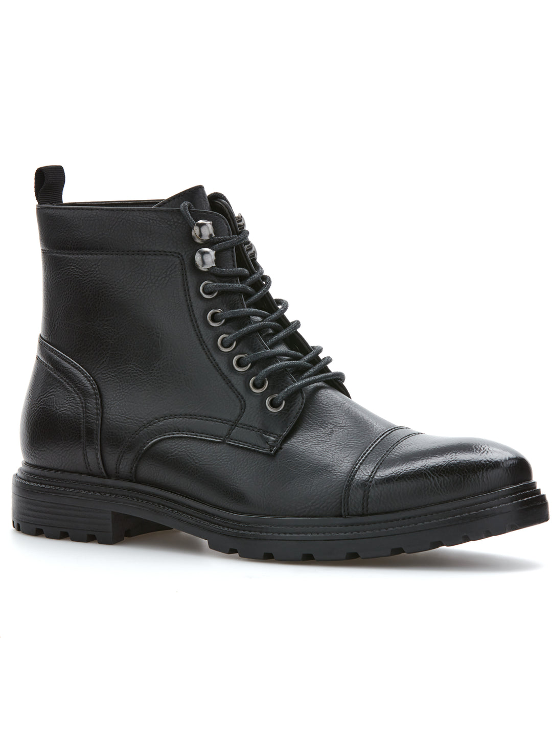Beacon Lace-Up Mid-Cut Boot (Black) 