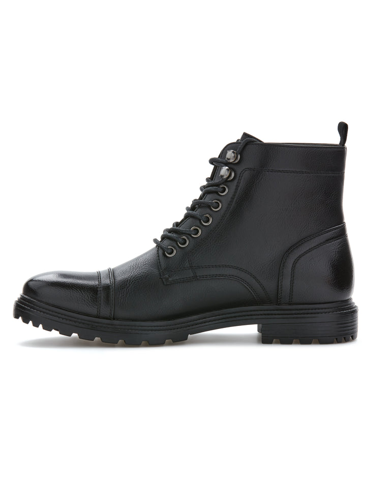 Beacon Lace-Up Mid-Cut Boot (Black) 