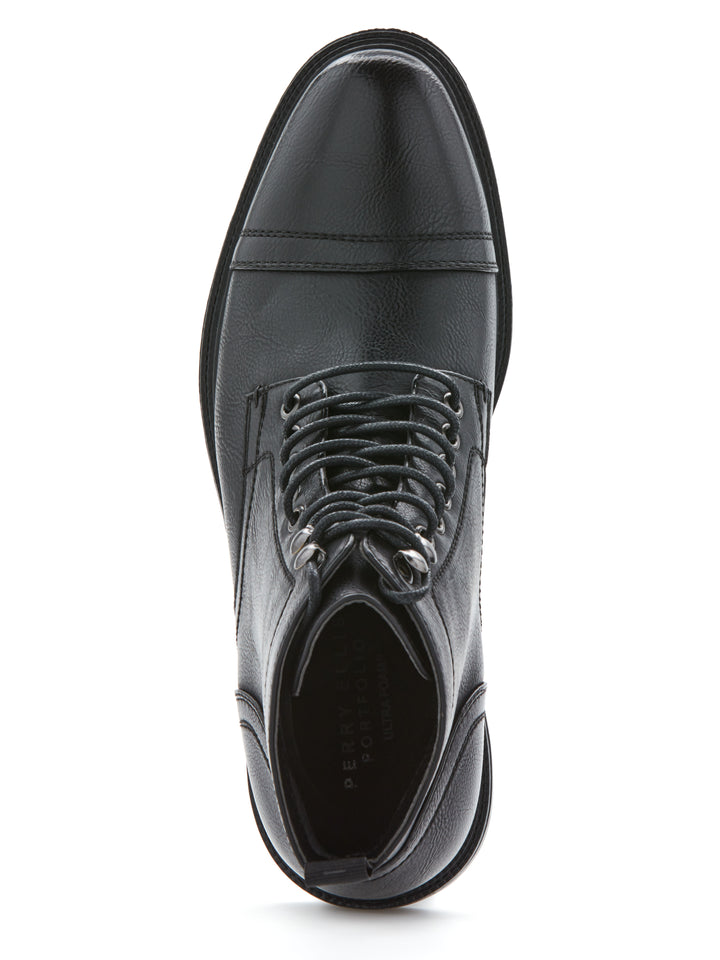 Beacon Lace-Up Mid-Cut Boot (Black) 