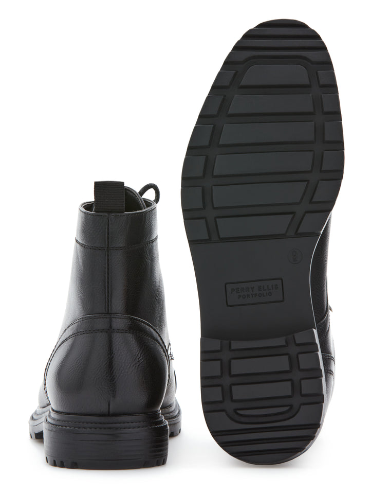 Beacon Lace-Up Mid-Cut Boot (Black) 
