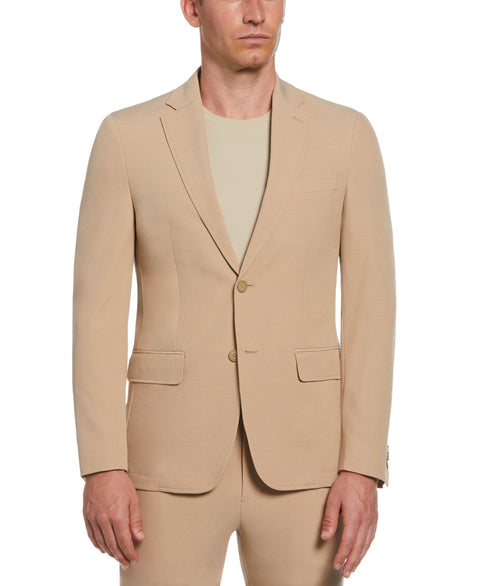 Slim Fit Tan Stretch Tech Suit