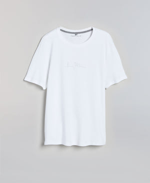 Bold Signature Crew Neck Tee