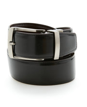 Burnished Edge Belt (Burnished Edge Brn/Blk) 