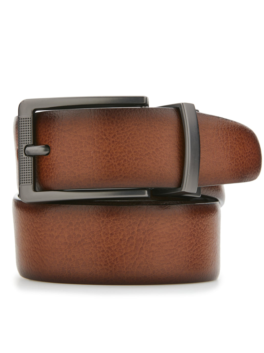 Burnished Brown Leather Belt (Lugg3) 