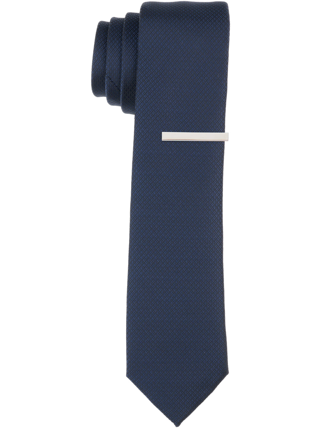 Canamar Mini Slim Tie (Navy) 