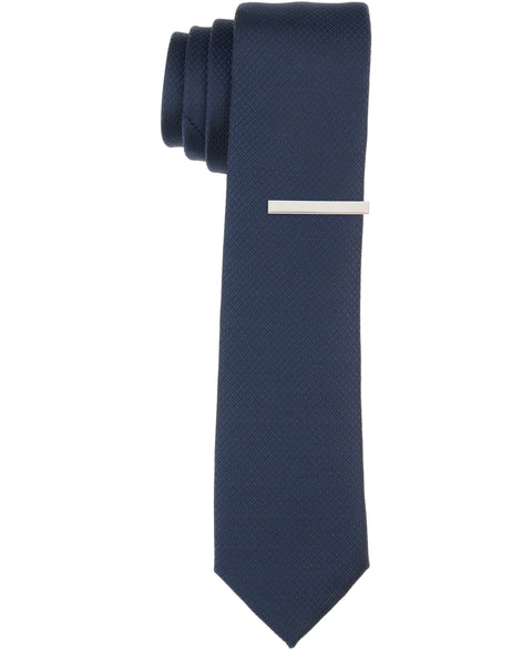 Canamar Mini Slim Tie (Navy) 