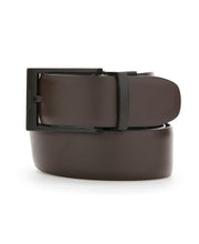 Cap Reversible Leather Belt (Blk Cop Blk/Brn) 