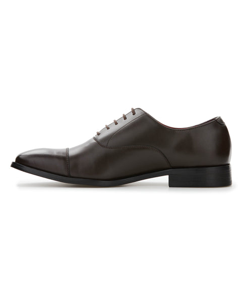 Cap Toe Dress Shoe (Coffee) 