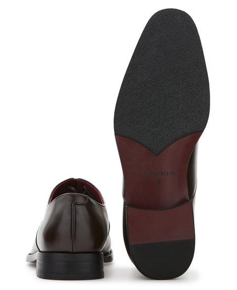 Cap Toe Dress Shoe (Coffee) 