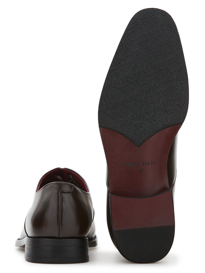 Cap Toe Dress Shoe (Coffee) 
